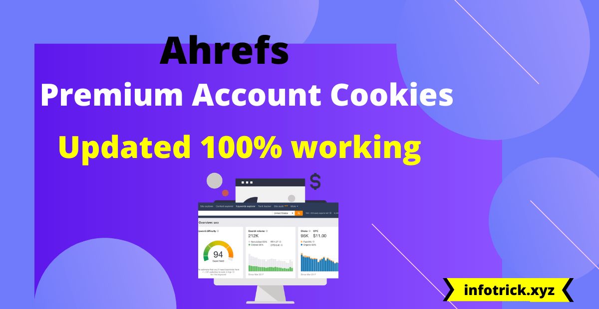 Ahrefs-premium-account-cookies